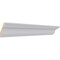 Ekena Millwork 2 3/4"H x 2 3/4"P x 3 7/8"F x 94 1/2"L Dublin Smooth Crown Moulding MLD02X02X03DU - alternate 3